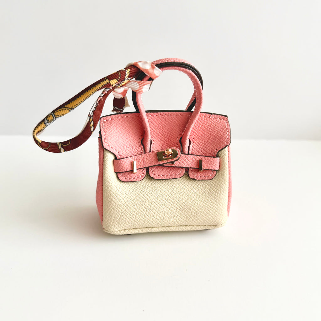 ✨ Two-Tone Mini Bag Keychain 👜