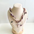 Celestine — multi-layer designer necklace💜