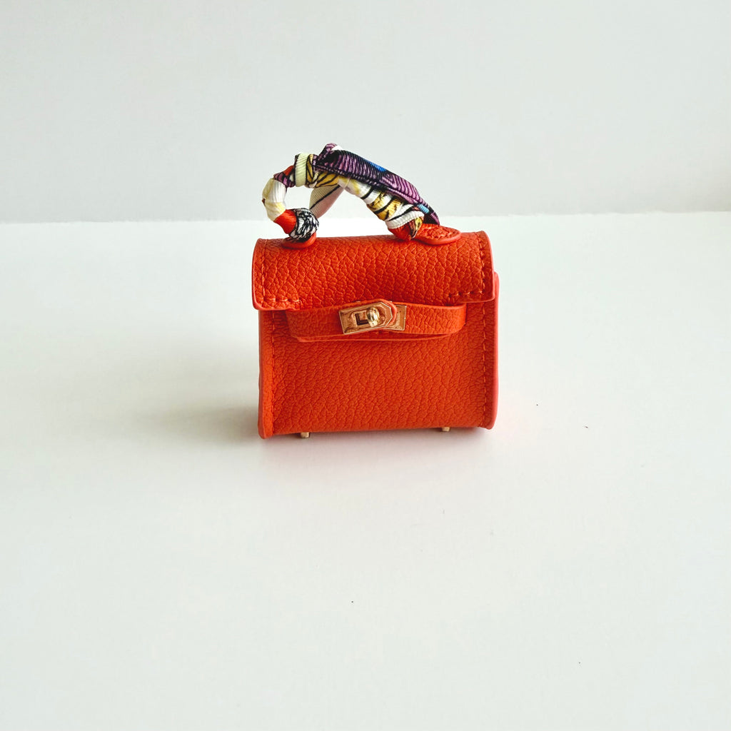 ✨ Mini Bag Charm – Earbuds & Key Case 👜