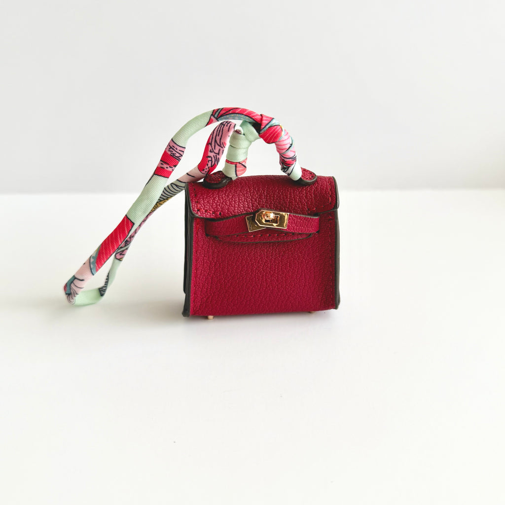 ✨ Mini Bag Charm – Earbuds & Key Case 👜
