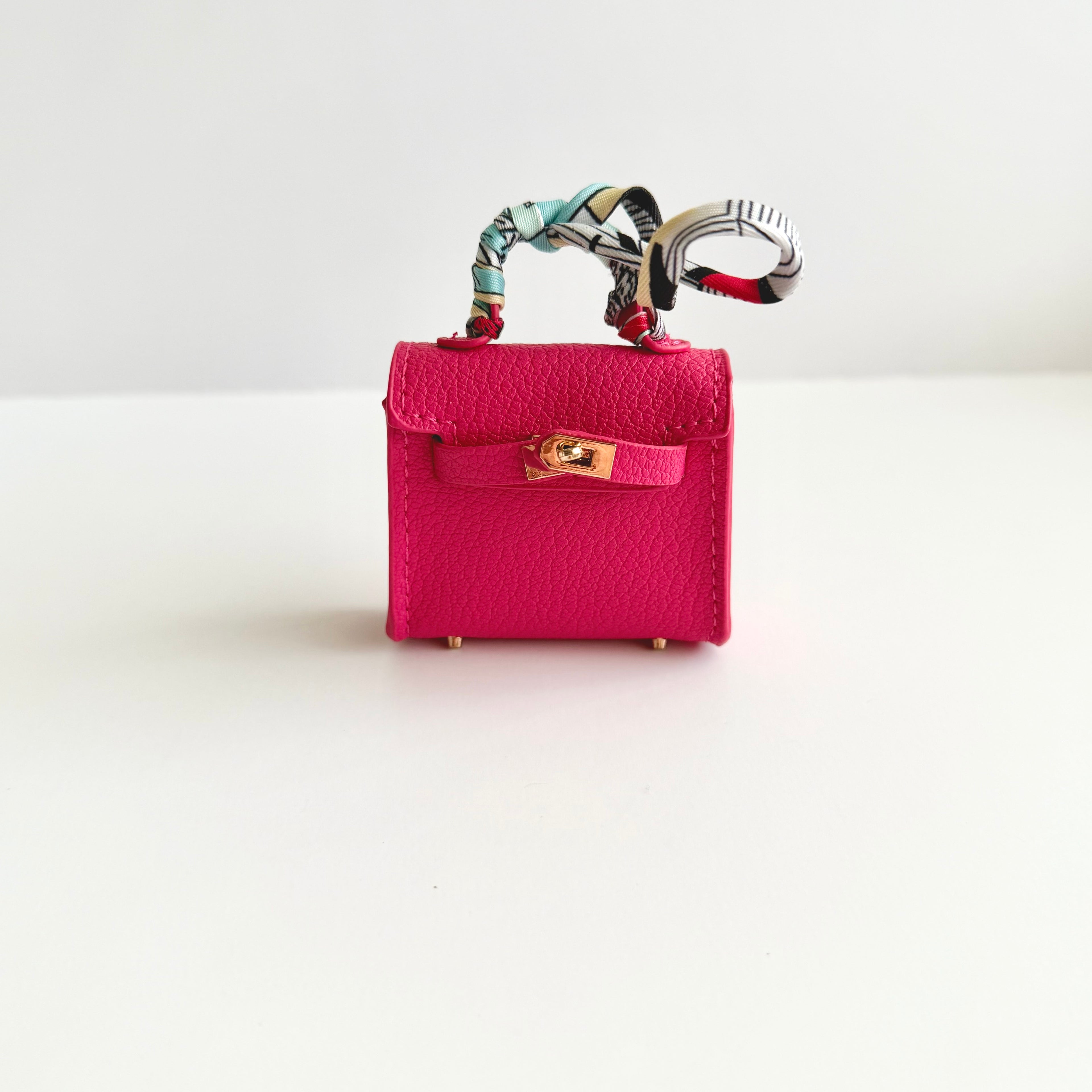 ✨ Mini Bag Charm – Earbuds & Key Case 👜