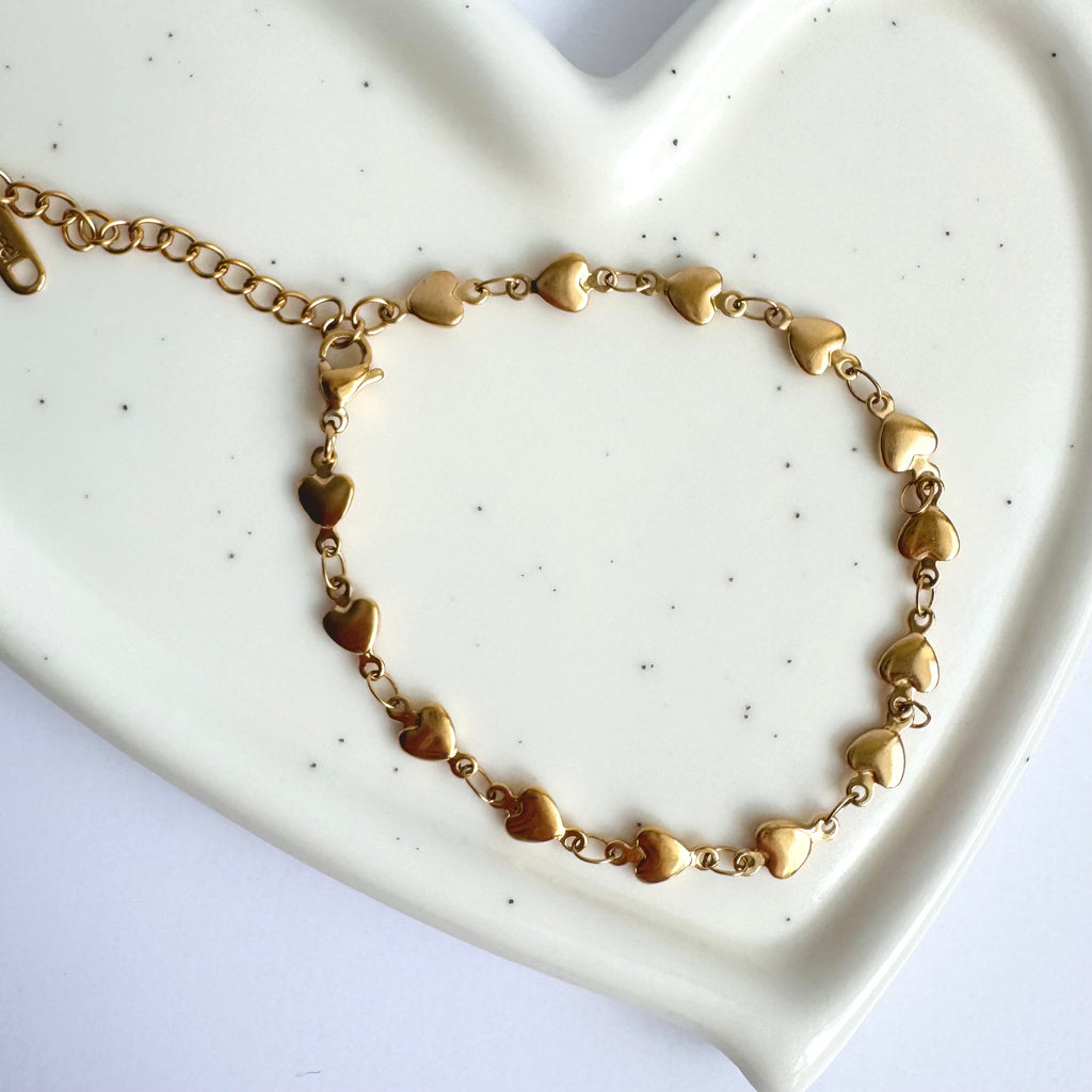 Vivian – Heart Chain  Bracelet 💖✨