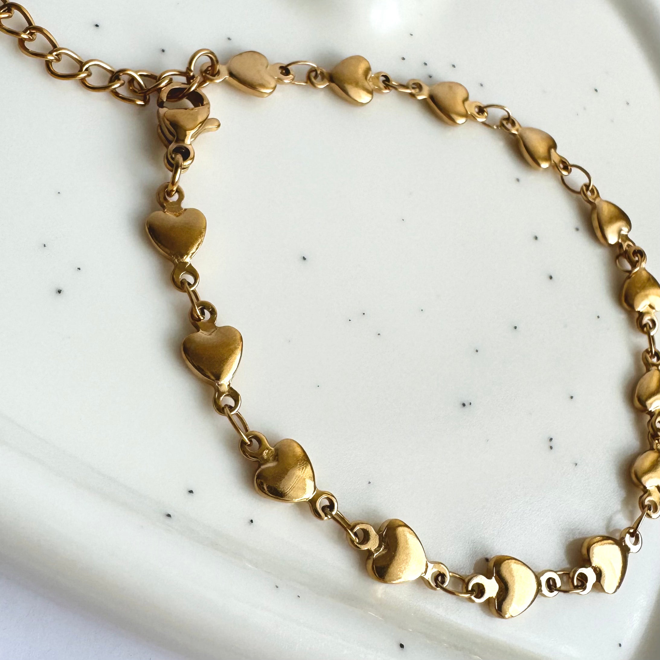 Vivian – Heart Chain  Bracelet 💖✨