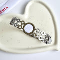 Diana –  Bracelet with Elegant Circle Design 🤍