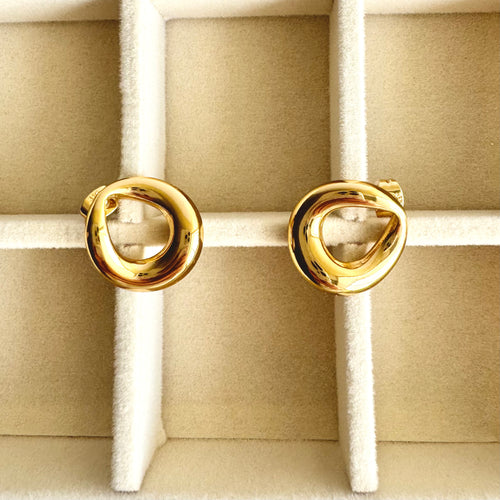 Agnes — 18K Gold Earrings ✨