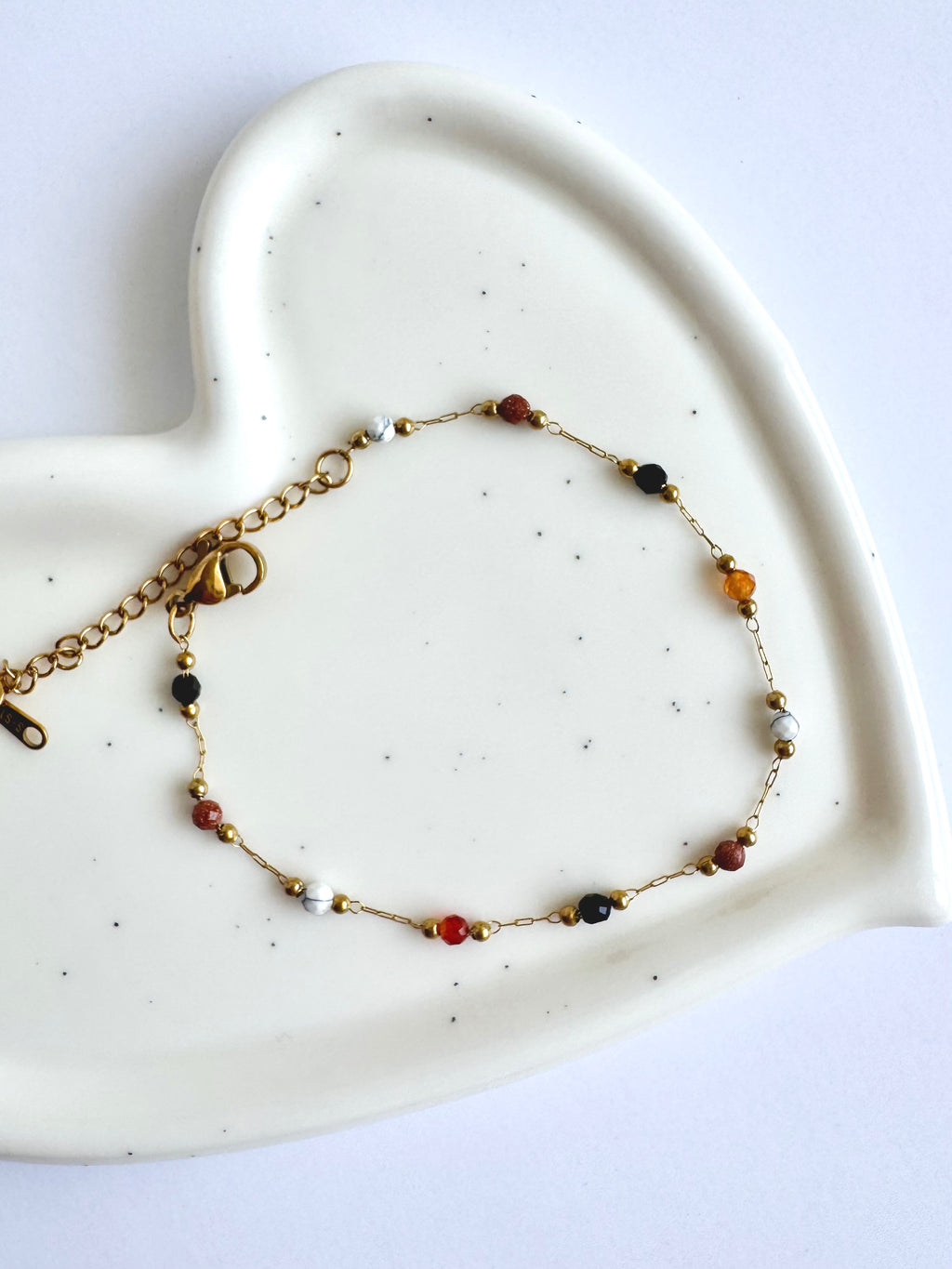 Ariana – Delicate Multi-Stone 18K Gold Plated Bracelet 🌈✨