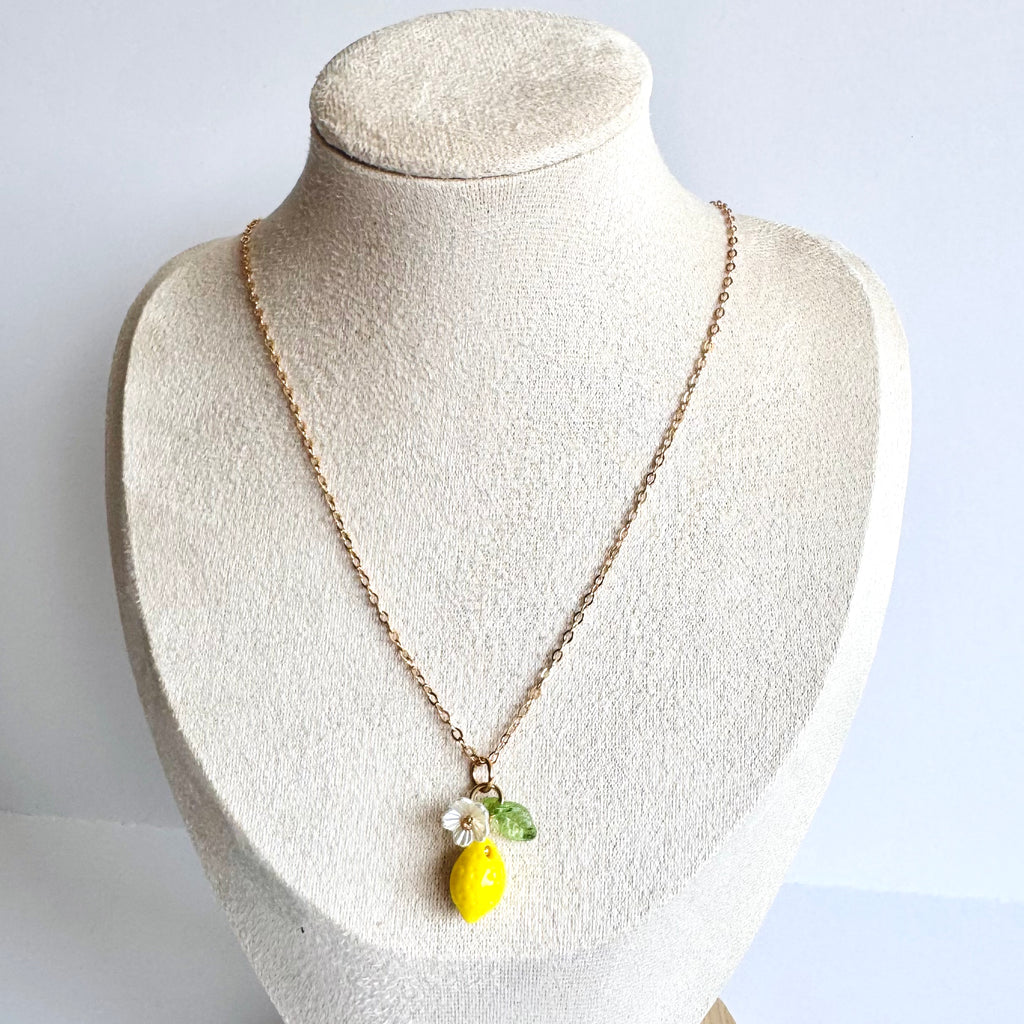 Miranda – Lemon Blossom Pendant 🍋✨