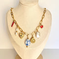 Grace – Golden Charm Chain Necklace ❤️✨