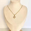 Helen – Pink Orbit Gold Plated Necklace 💗✨
