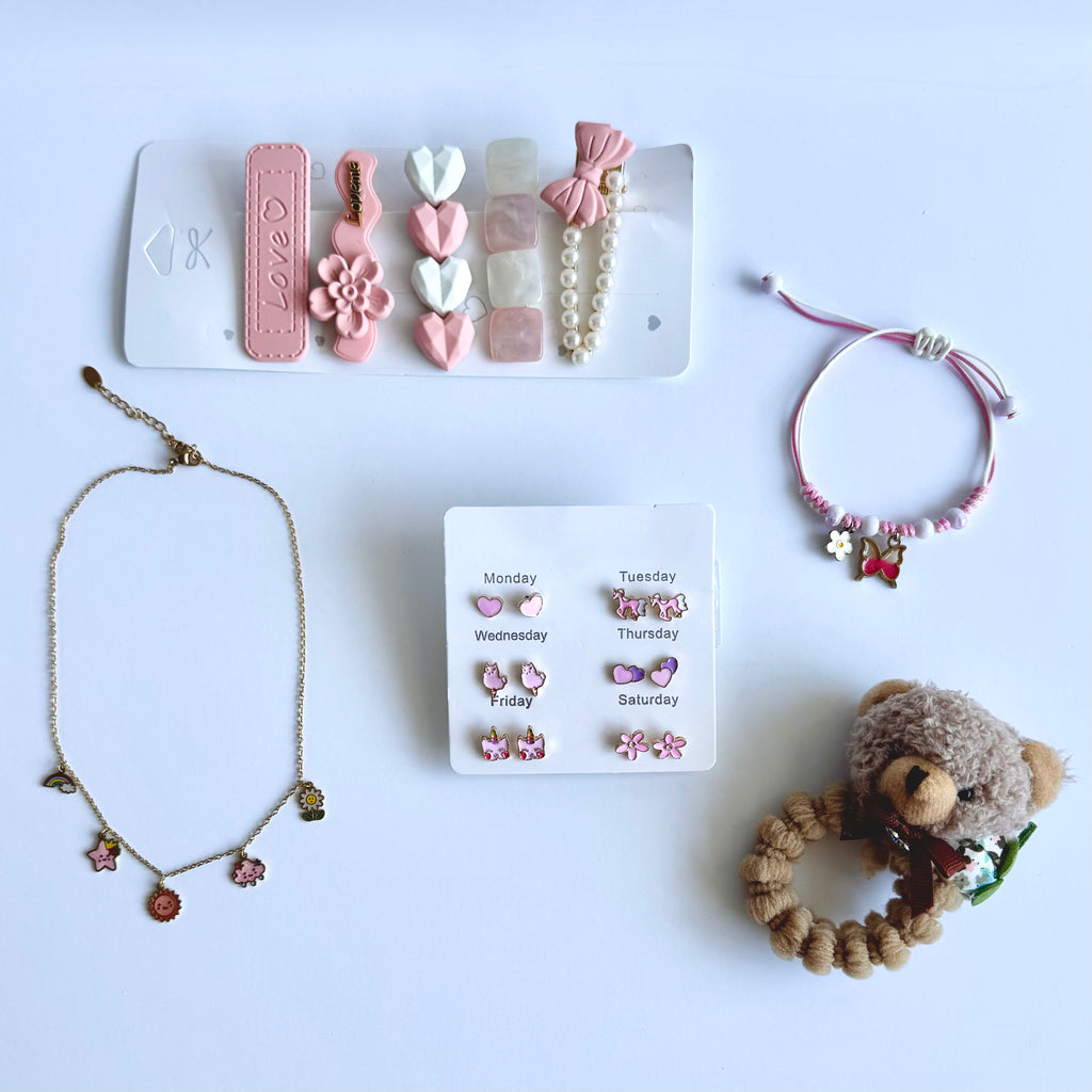 🎀 Little Magic Dreams – Kids Jewelry Gift Set ( 6 piece) 💖✨
