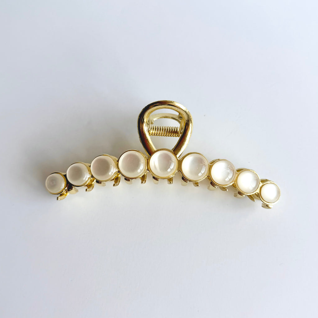 ✨ Moonlight Gloss Hair Claw ( Large ) 🤍🌙